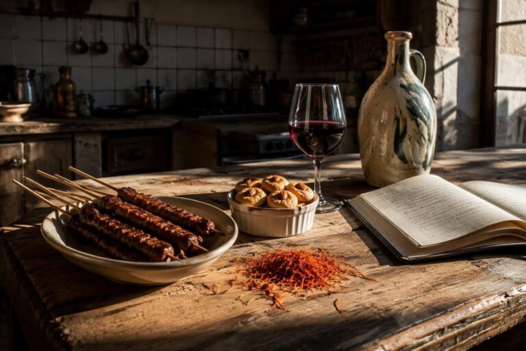 Turismo del gusto a L’Aquila tra zafferano, arrosticini, dolci e vini