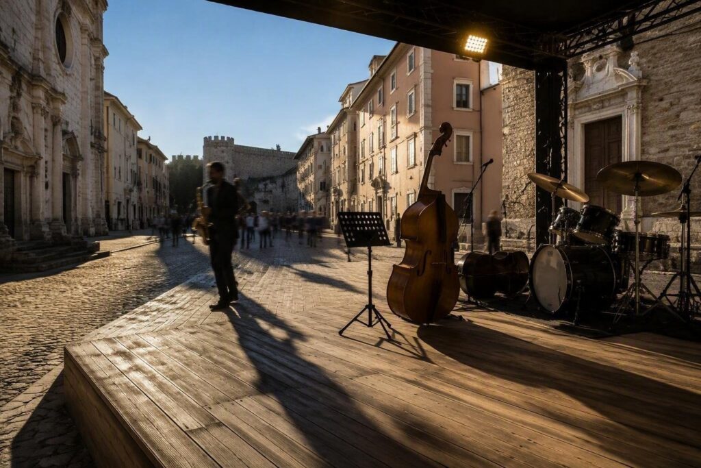 Il jazz italiano per le terre del sisma: la musica rinasce tra le piazze dell’Aquila