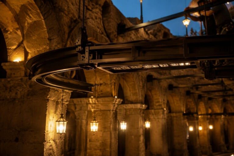 Incidente mortale durante installazione di luci al Colosseo di Pescara