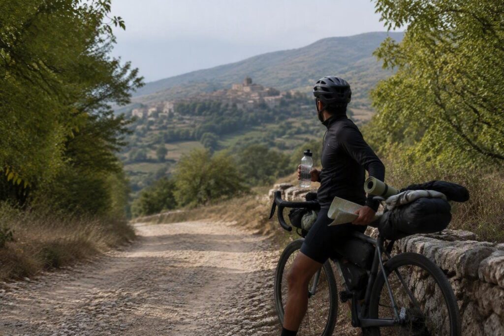 Itinerari ciclabili a L’Aquila su strada e gravel