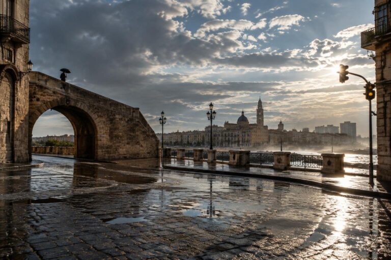 Bari sotto allerta gialla: pioggia e temperature in calo questo weekend