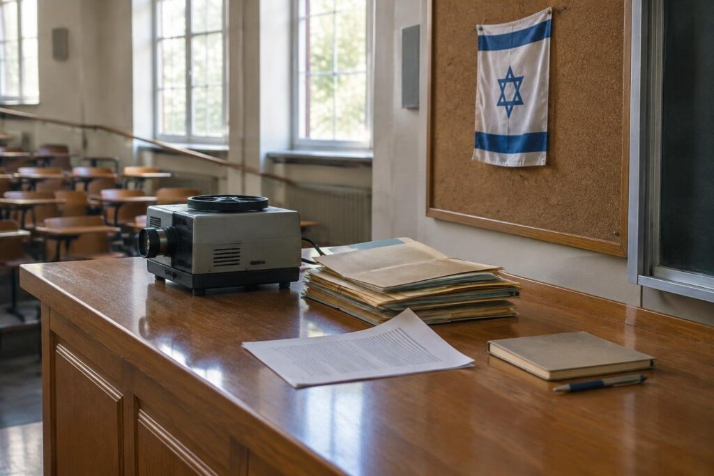 Foto su Israele nella lezione di anestesiologia erano legate a accordo 2013