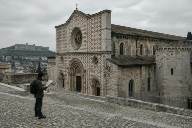L’Aquila a piedi: Collemaggio, Forte e 99 Cannelle