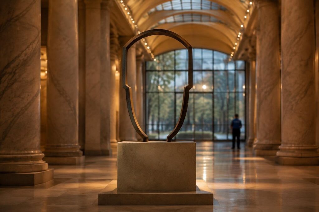 Mascherina di Fabio Mauri rubata al MAXXI L’Aquila: indagano i carabinieri
