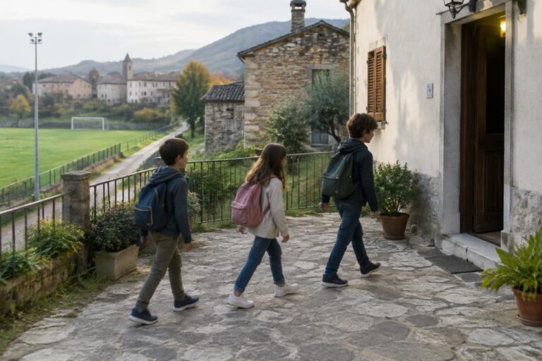 Rientro weekend dei tre figli della coppia Trevallion a Palmoli