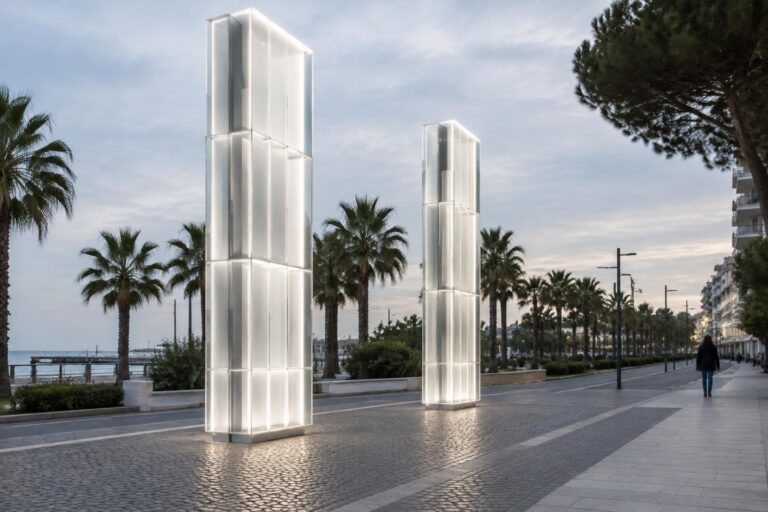 Sculture di luce di Lodova per D’Annunzio e Flaiano, doni al centenario di Pescara