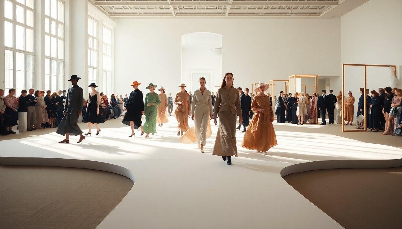 The evolution of fashion shows into performances at Paris Fashion Week