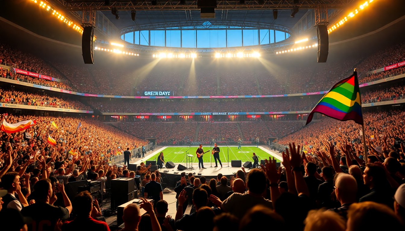 Billie Joe Armstrong and Green Day to Headline the 2026 Super Bowl Halftime Show