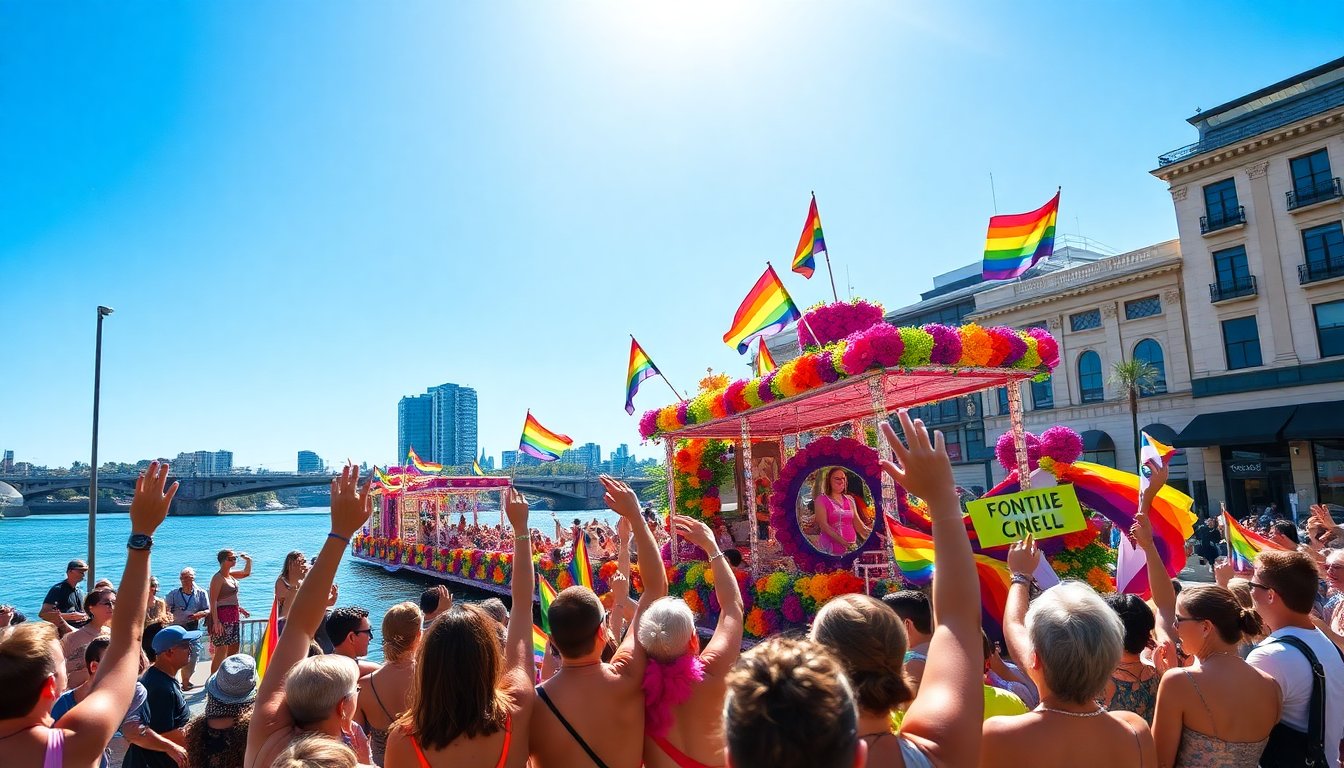 Experience the Thrill of Brisbane’s River Pride Parade This October!