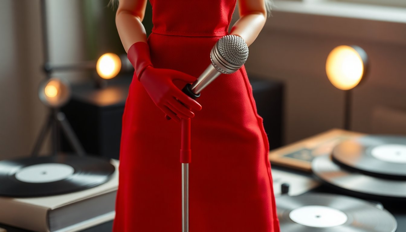 kylie minogue Barbie collector doll inspired by padam padam goes on sale