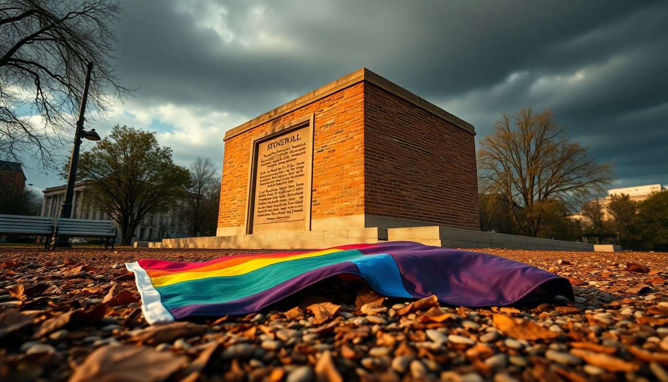 Rainbow Flag Removed from Stonewall Monument: Political Controversy Unfolds