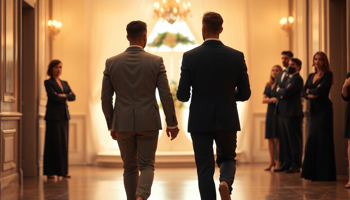 Same-sex couple Sam and Chris to wed as intruders on Married At First Sight Australia