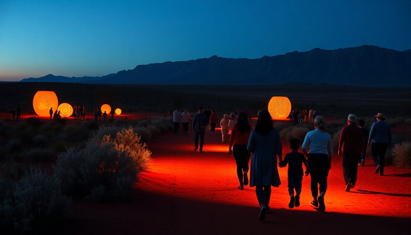 Experience Parrtjima in Mparntwe: ten nights that celebrate language and light
