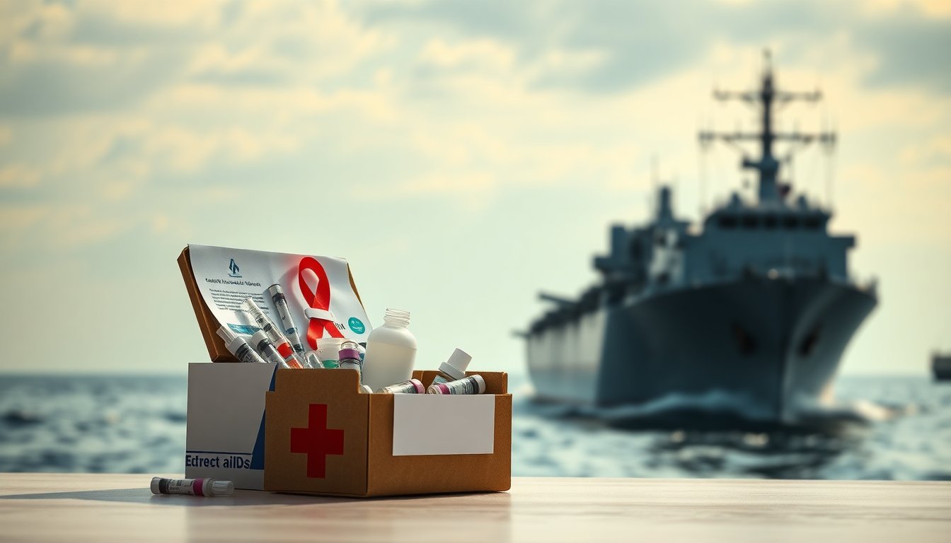 France cuts hiv/aids funding and intensifies military posture amid Middle East tensions