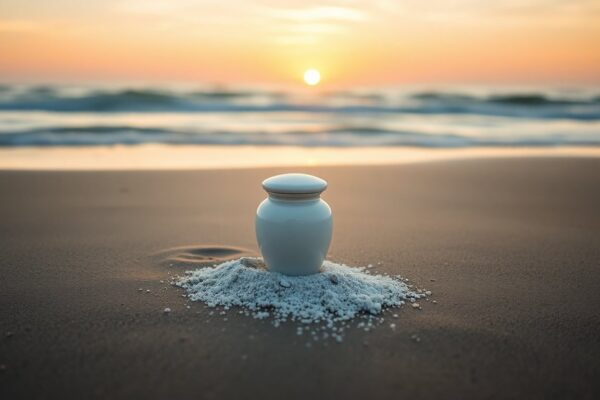Finding hope and joy on a beach in March