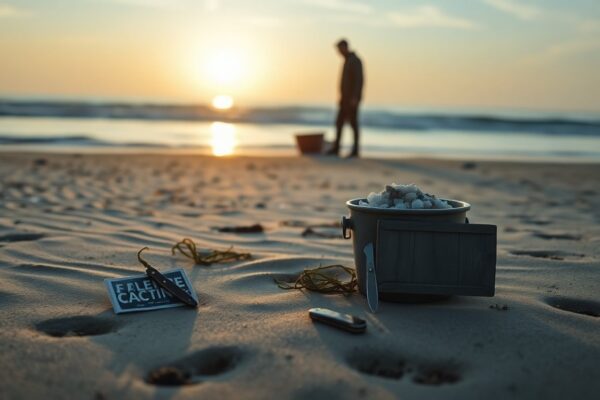 Finding joy and hope on a beach at sunrise