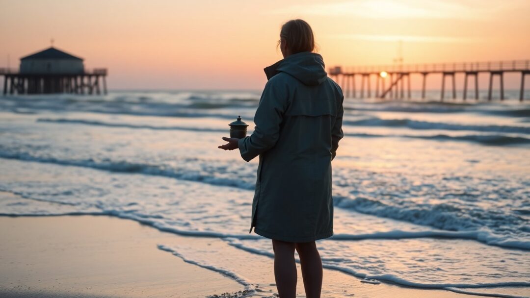 Finding joy and hope on a beach in the UK