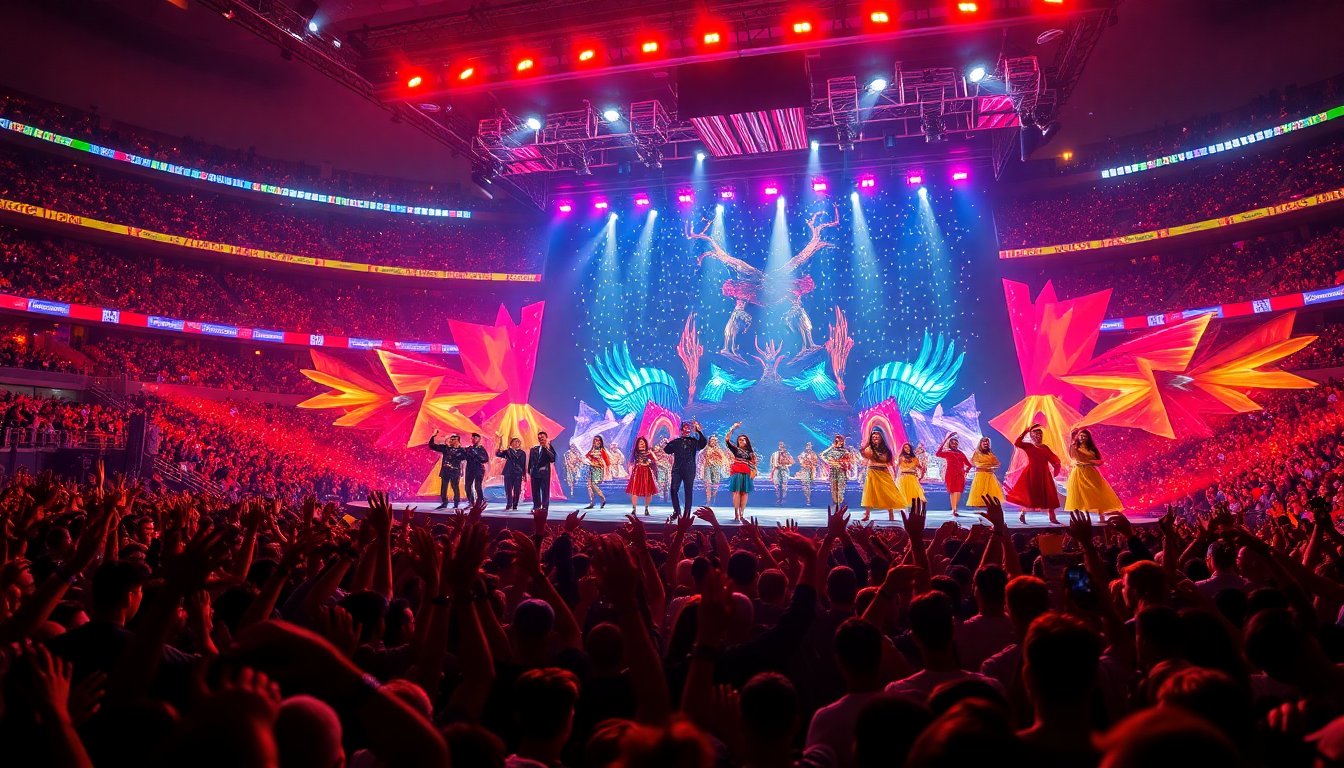 A look into Bad Bunny’s vibrant Super Bowl halftime performance
