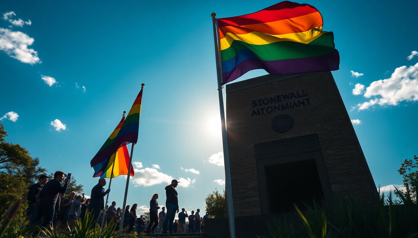 Controversy Erupts Over Pride Flag Removal at Stonewall Monument