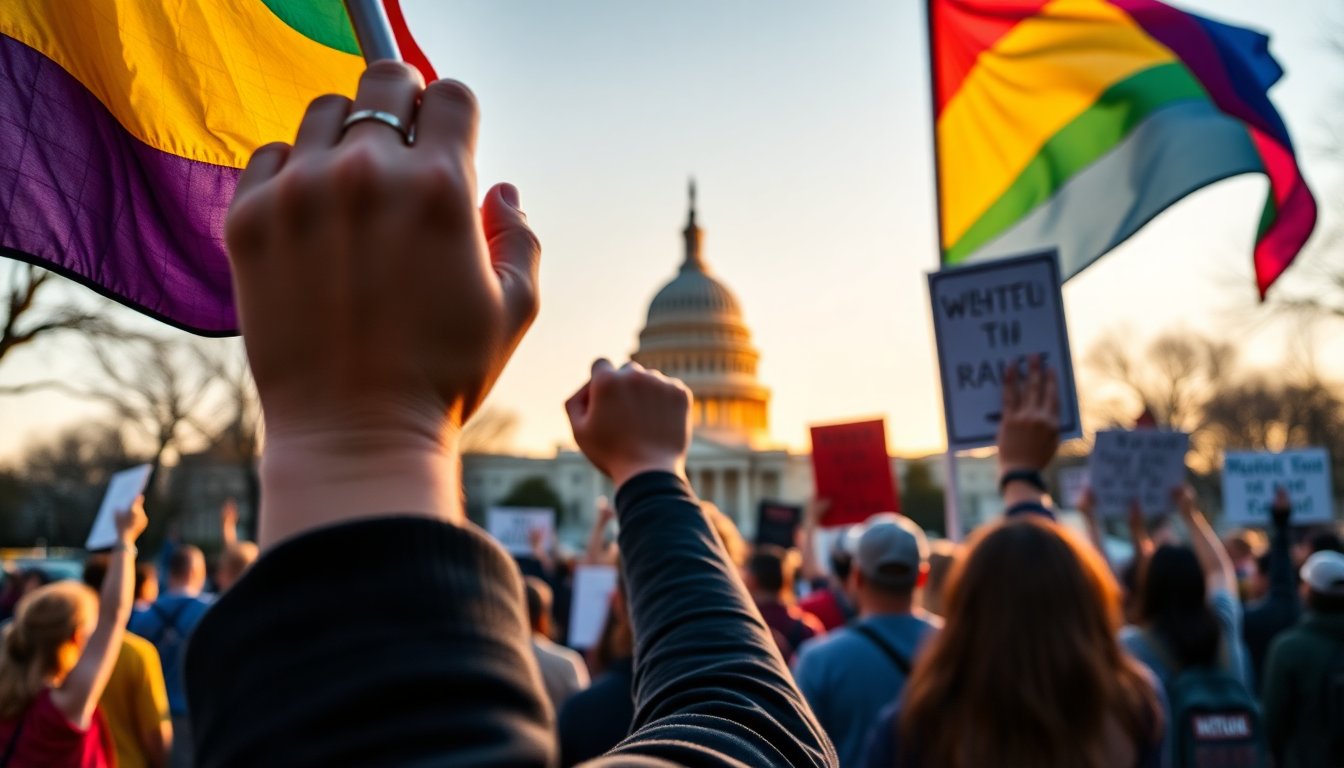 Heritage-linked push to restrict gender-affirming care fuels protests and political clashes