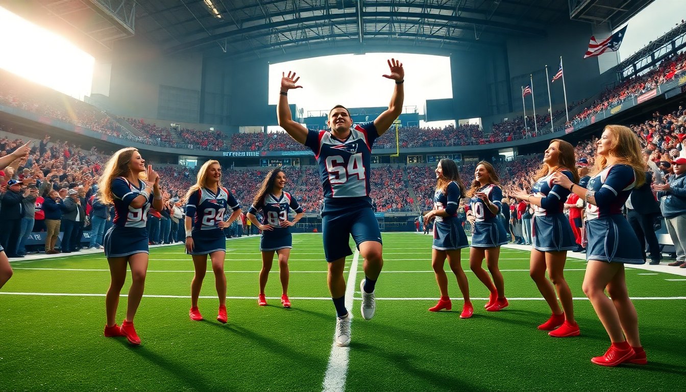 Meet Jeremy Greer: The Trailblazing Male Cheerleader Shaking Up the New England Patriots