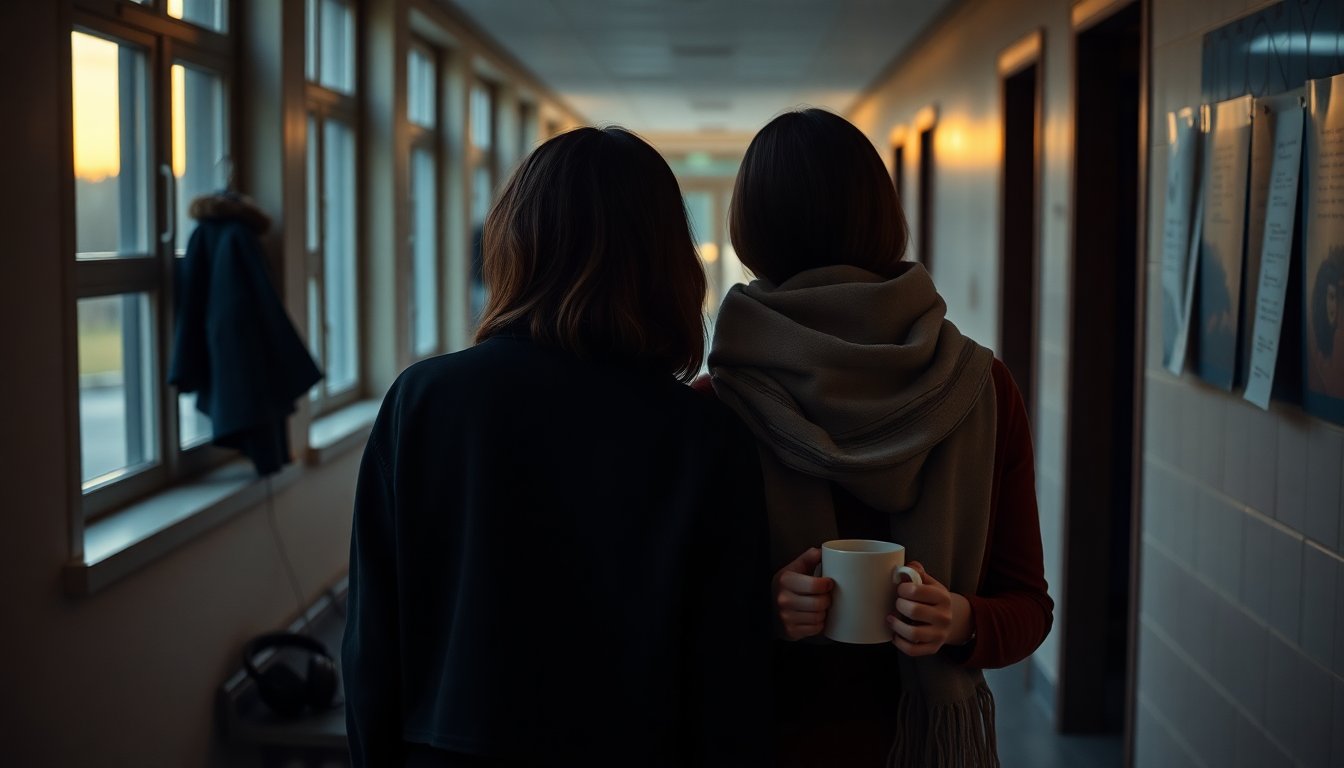 school spirits: rhonda and quinn’s queer romance comes into focus