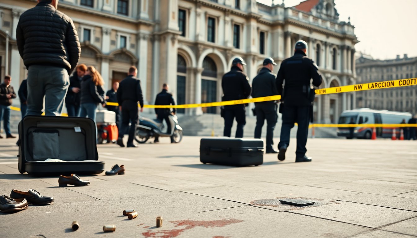 Shooting near Milan central station injures several, police launch manhunt