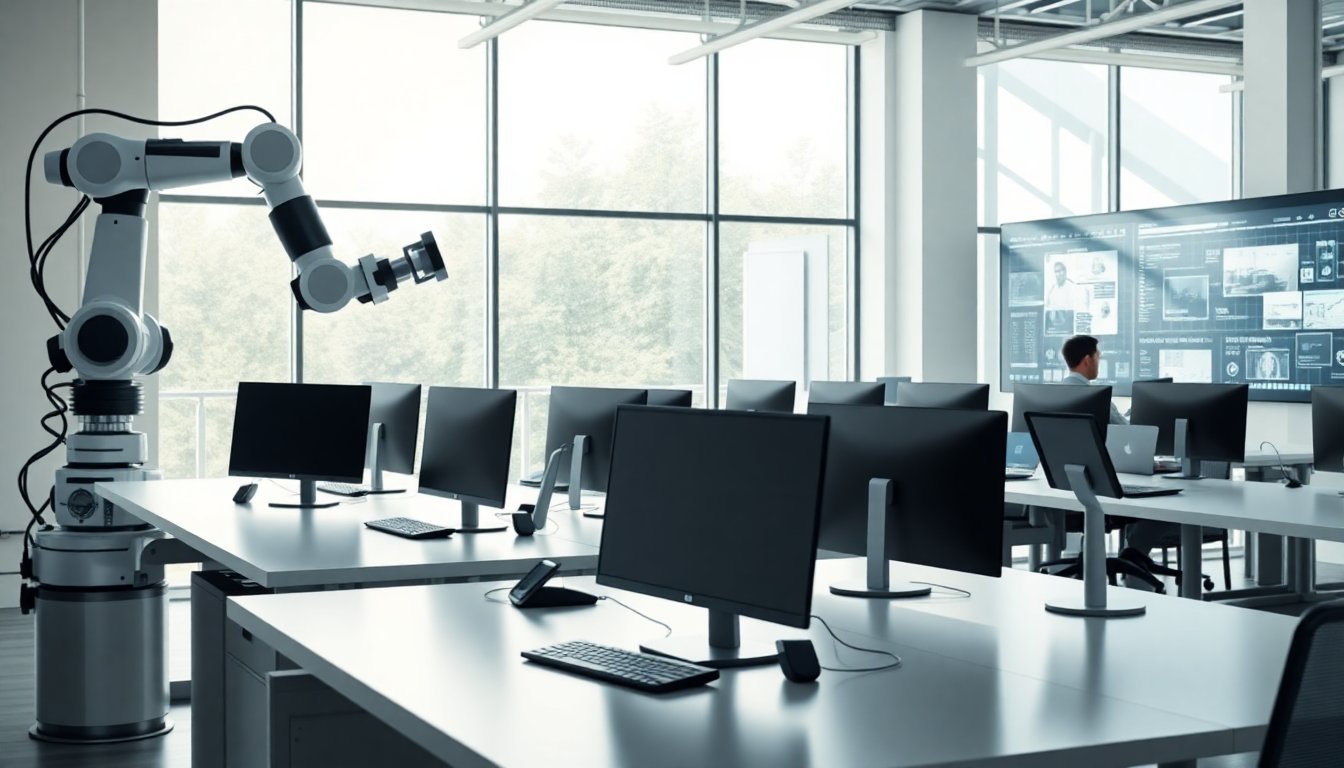 The impact of automation on the future workplace and business strategies