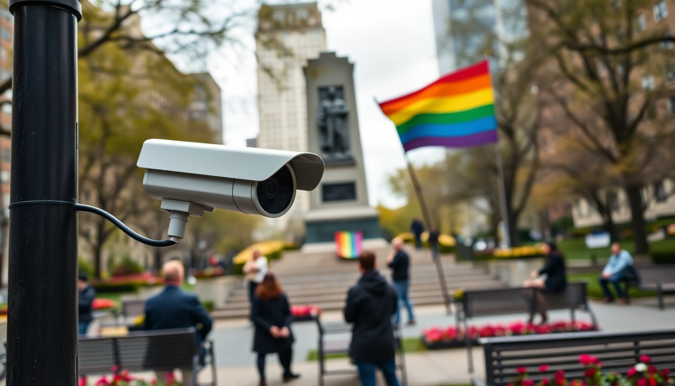 Community fundraiser aims to install surveillance around Stonewall Monument