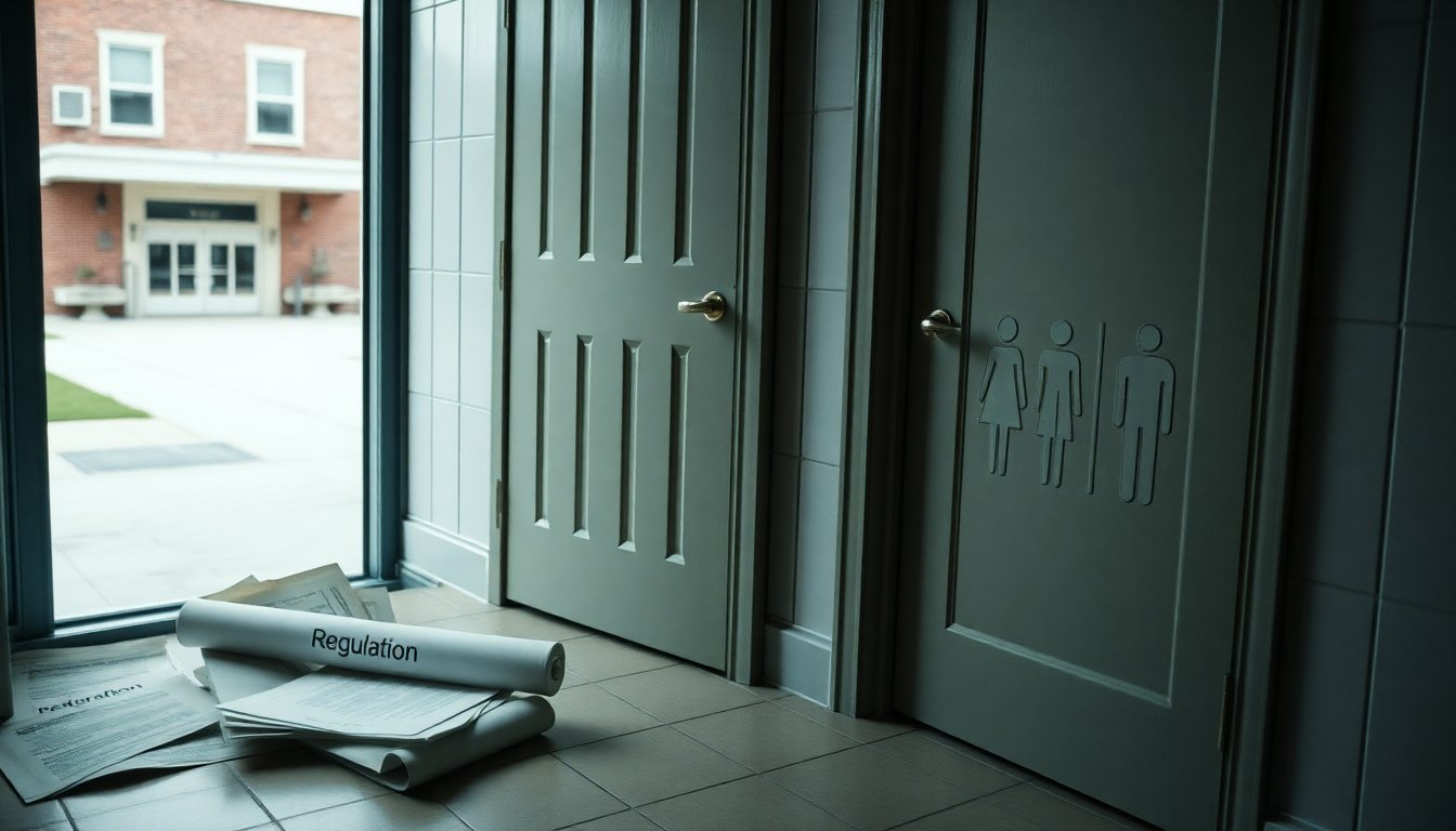 New Hampshire lawmakers pass bathroom measure that targets transgender access