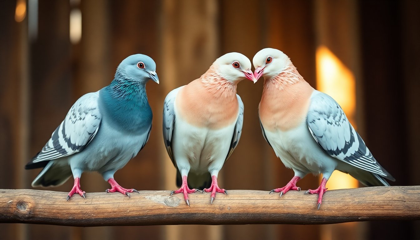 Pigeon throuple captivates viewers after gay farmer shares barnyard romance