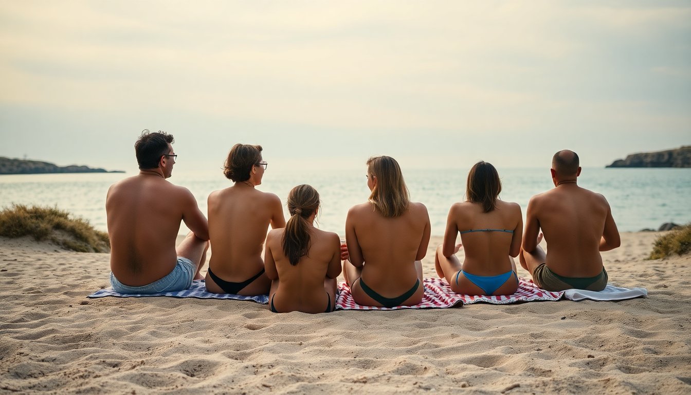 What to know before visiting a clothing-optional beach with friends