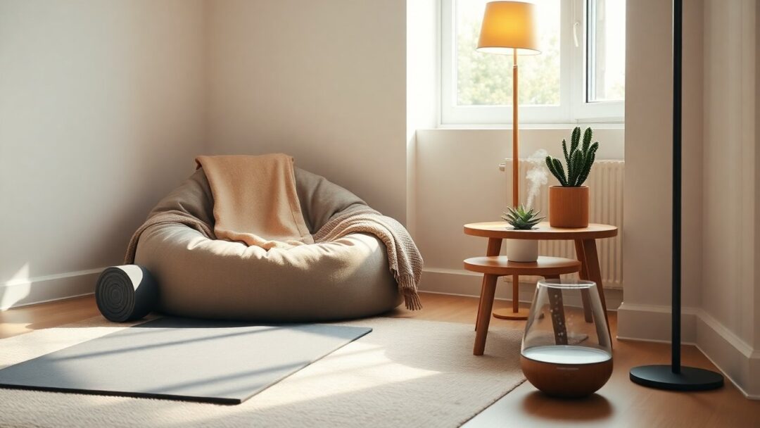 Designing a low-cost, inclusive space for rest, movement, and self-care
