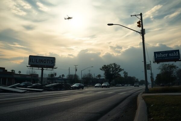 Illinois Tornadoes and Storms Cause Widespread Damage