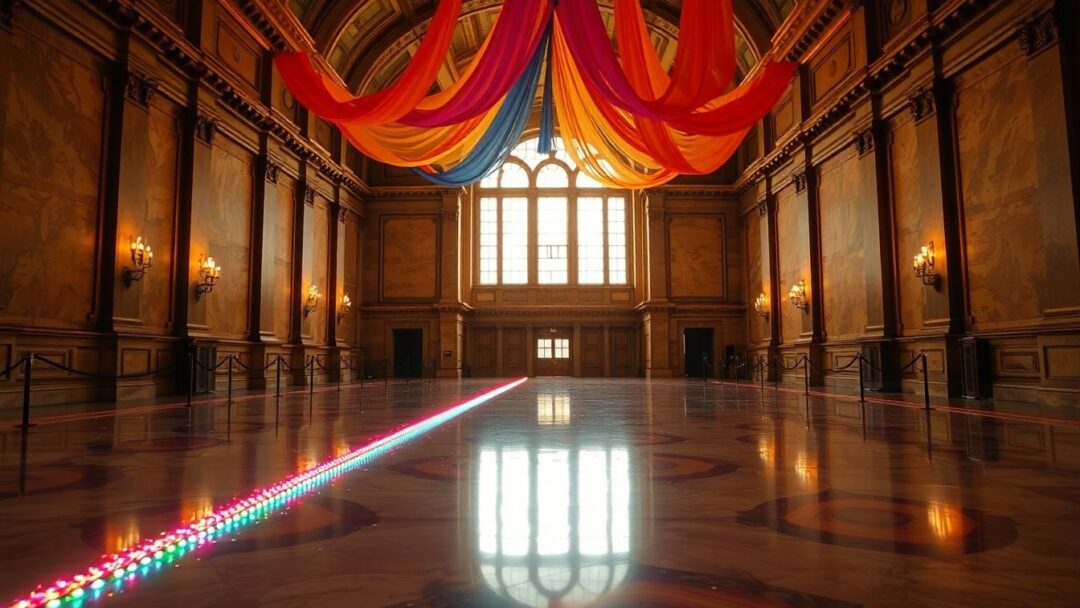 LGBTQ+ Pride Ball Transforms New York City Hall into a Vibrant Runway