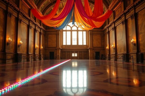 LGBTQ+ Pride Ball Transforms New York City Hall into a Vibrant Runway