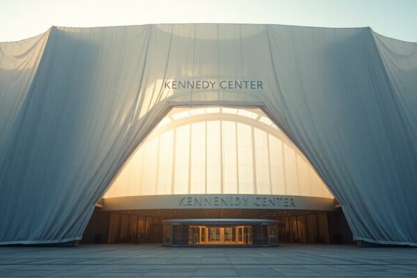 Why Is the Kennedy Center Still Covered in Tarps After Trump's Name Was Removed?