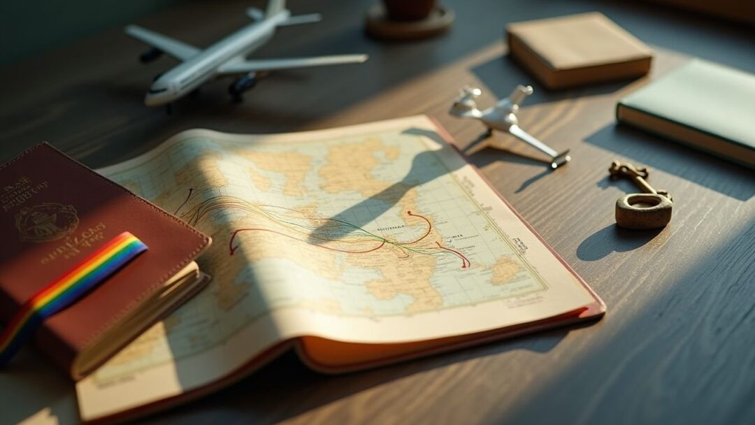Geopolitical chokepoints and airspace limits affecting queer travel