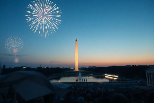 White Supremacist Group's D.C. March Amidst America's 250th Anniversary Festivities