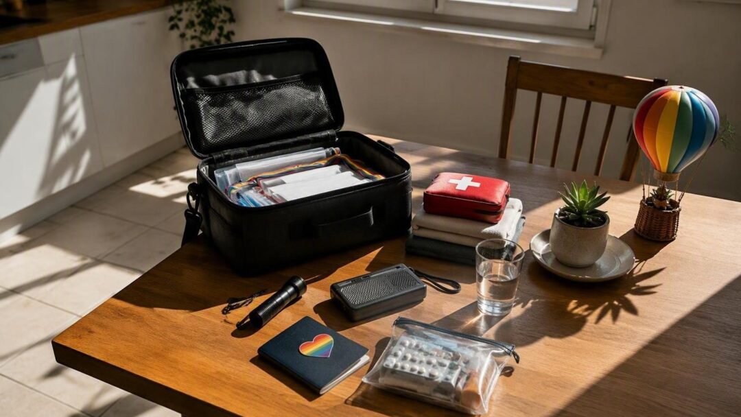 Disaster preparedness for lgbtq households