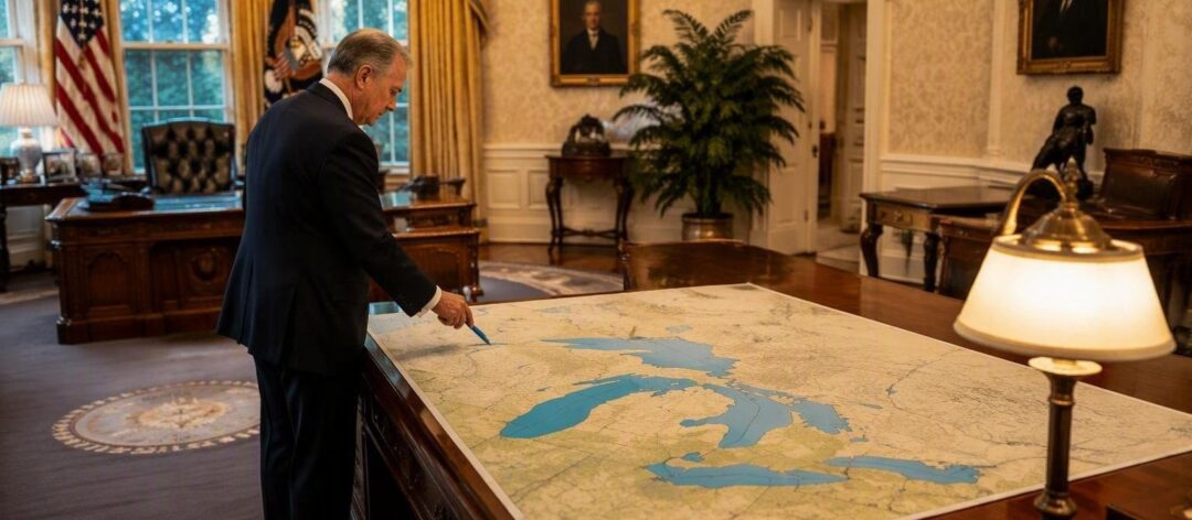 President Trump Renames Lake Ontario Amid Canada Trade Dispute