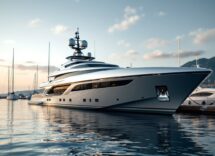 Yacht Diamond Binta di Tankoa Yachts in un porto