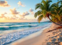 Fedez e Matilde Caru in un momento romantico ai Caraibi