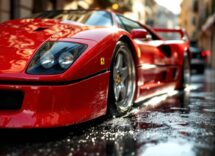 Ferrari F40 incident involving Lando Norris