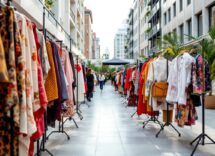 Immagine che rappresenta le tendenze moda 2025 con focus su sostenibilità e intelligenza artificiale