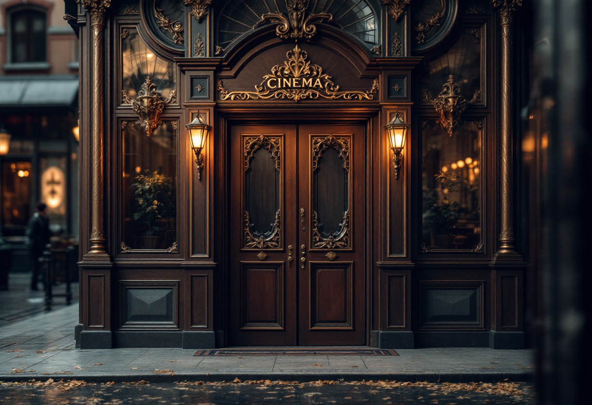 Scena iconica di un film romantico che rappresenta l'amore