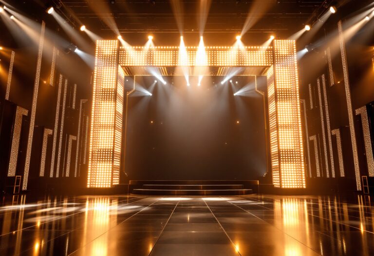 Immagine del Festival di Sanremo 2025 con artisti sul palco