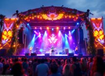 Immagine del Festival di Sanremo 2025 con artisti e moda