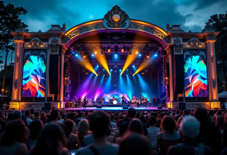 Joan Thiele mentre suona la chitarra e canta