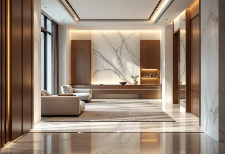 Interni eleganti della dimora di Tony Effe